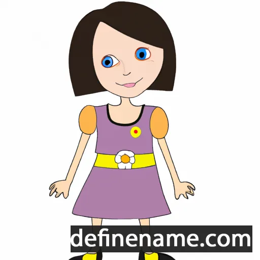 cartoon of the name Primerose