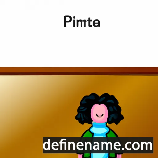 cartoon of the name Primetta