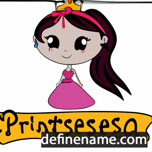 Princesita cartoon