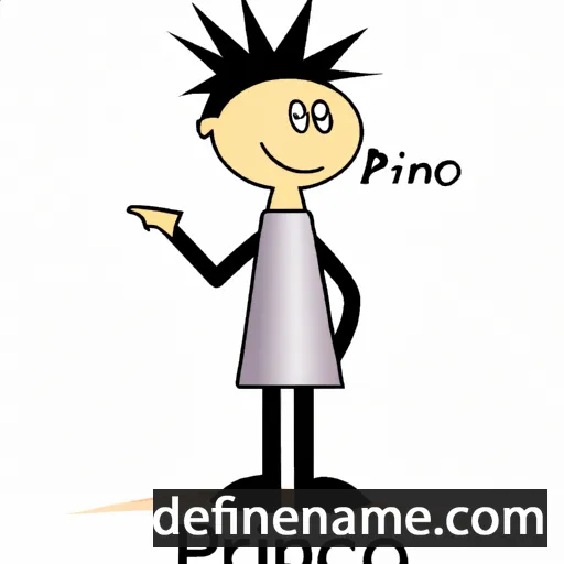 cartoon of the name Princi