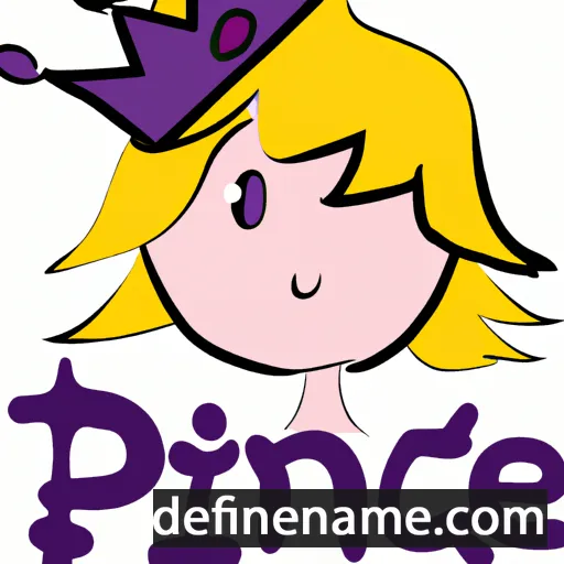 cartoon of the name Princie