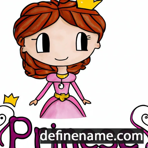 Prinsesa cartoon