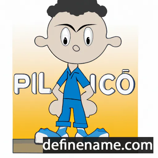 cartoon of the name Priscilio