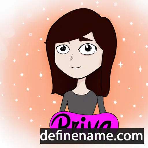 cartoon of the name Priva