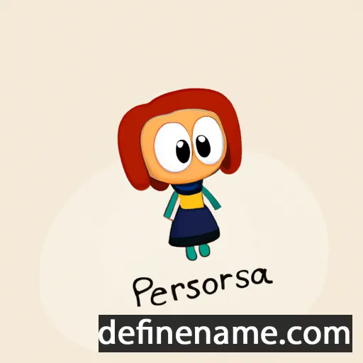 cartoon of the name Próspera