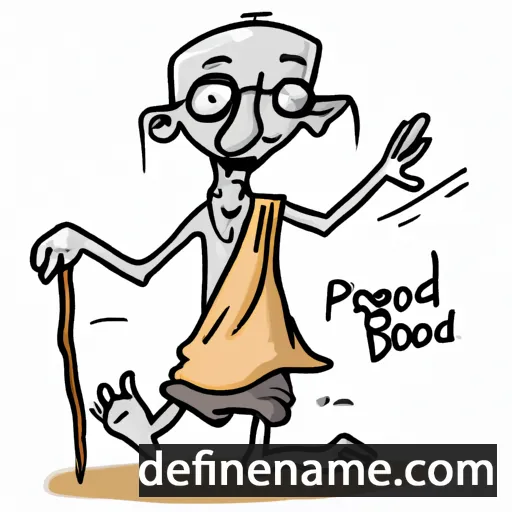 cartoon of the name Probodh