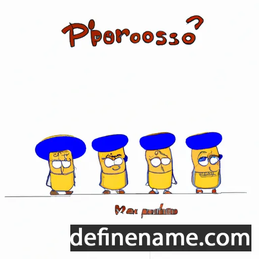 cartoon of the name Proceso