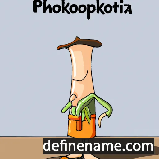 cartoon of the name Prokopia