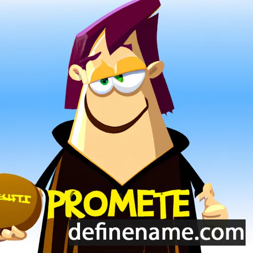 Prometej cartoon