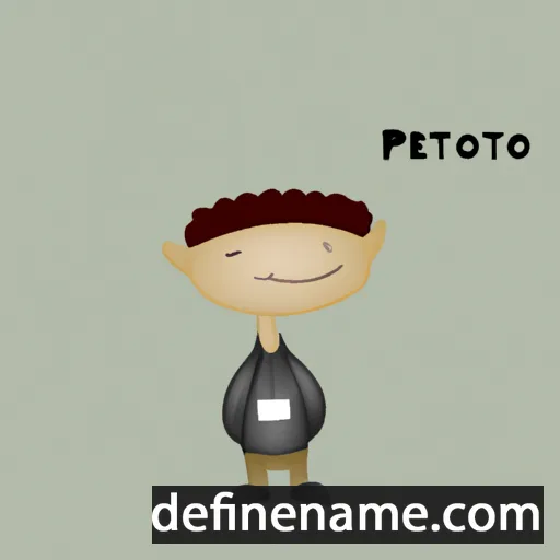 cartoon of the name Proteo