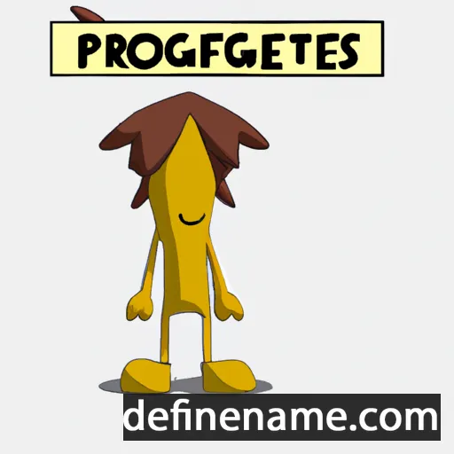 Protògenes cartoon