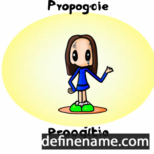 Protogénie cartoon