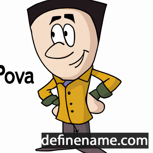 cartoon of the name Prova