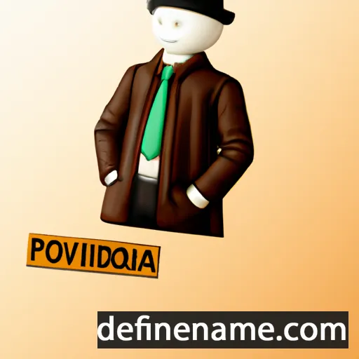 cartoon of the name Provvidenza