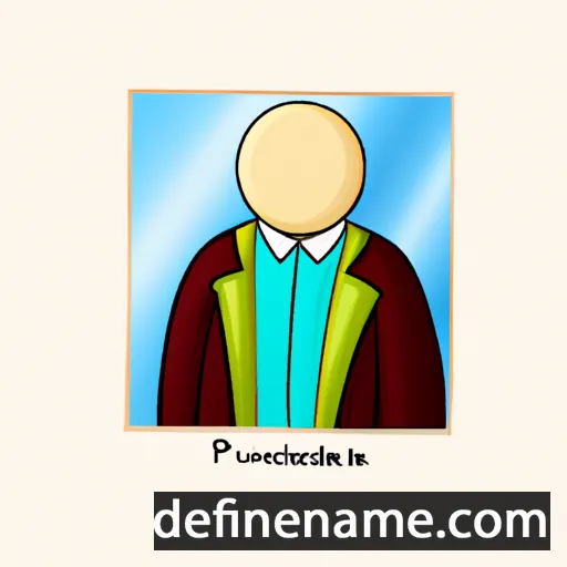 cartoon of the name Prudenzia