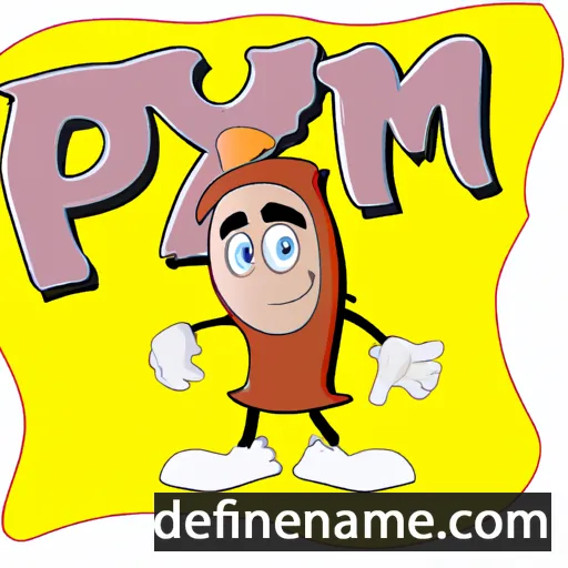 cartoon of the name Prym