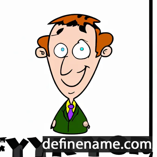 cartoon of the name Pryor