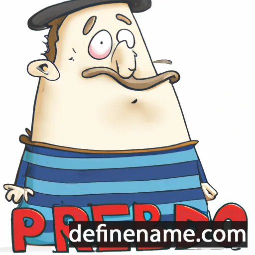 cartoon of the name Przedbor