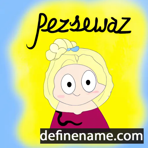 cartoon of the name Przemysława