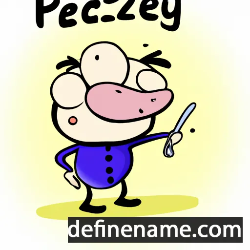 Przybycześć cartoon