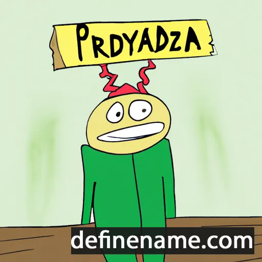 cartoon of the name Przybyrada