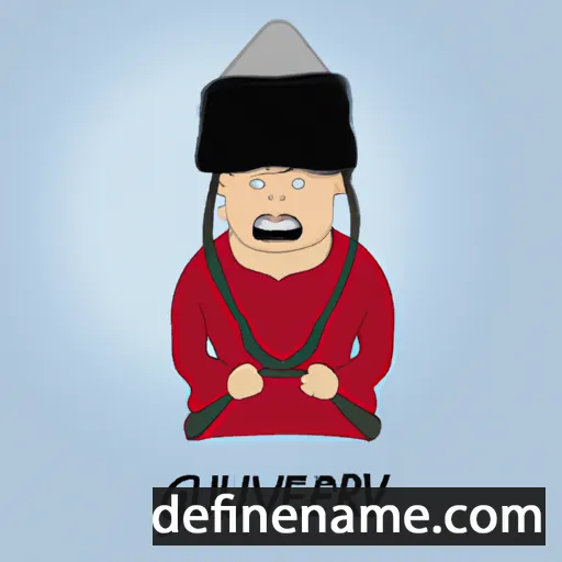 Pürevbaatar cartoon