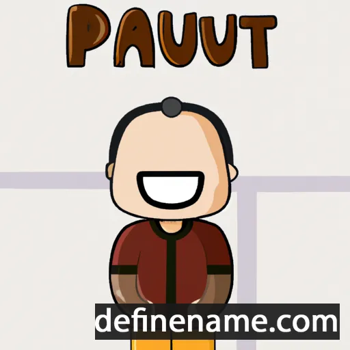 cartoon of the name Pualut