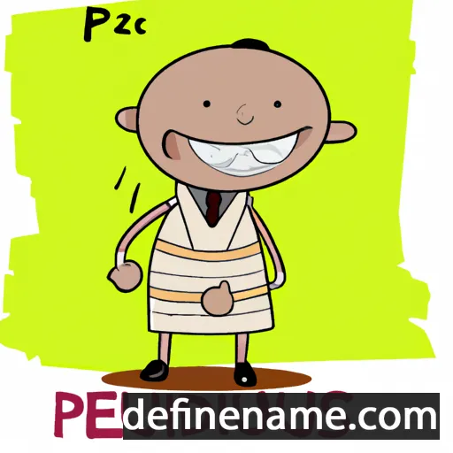 cartoon of the name Pudentius