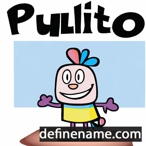 Pueblito cartoon