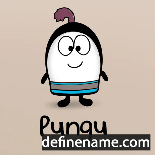 Puengi cartoon