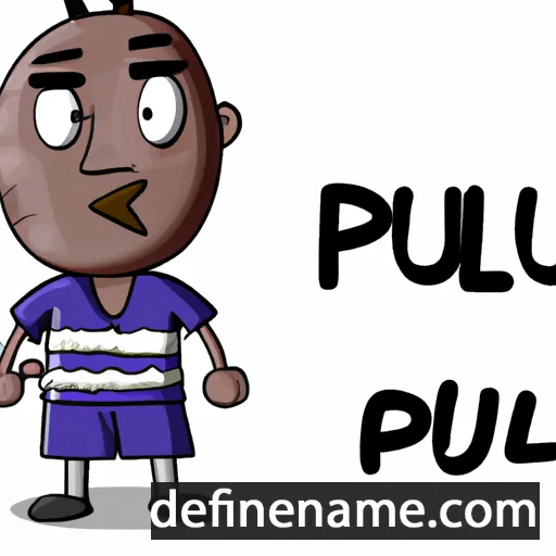 cartoon of the name Pulai