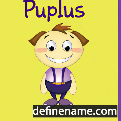 cartoon of the name Pupillus