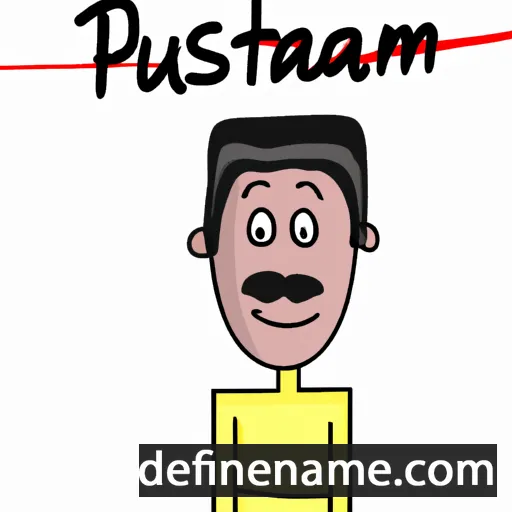 Purastan cartoon