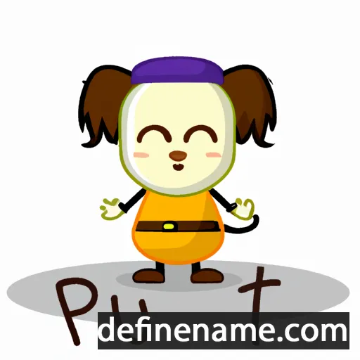 cartoon of the name Putiputi