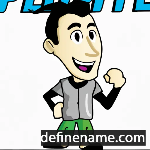 cartoon of the name Putrael