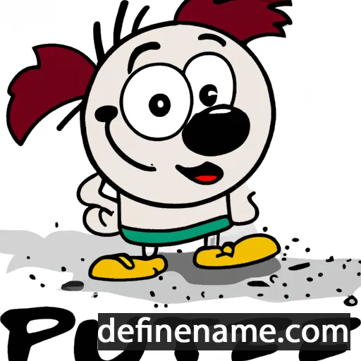 cartoon of the name Putte