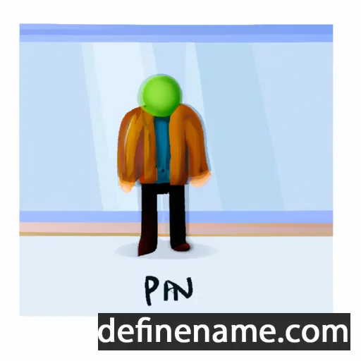 cartoon of the name Pwint