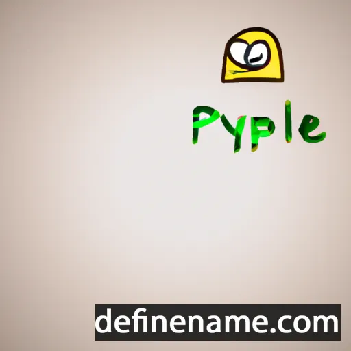 Pylée cartoon