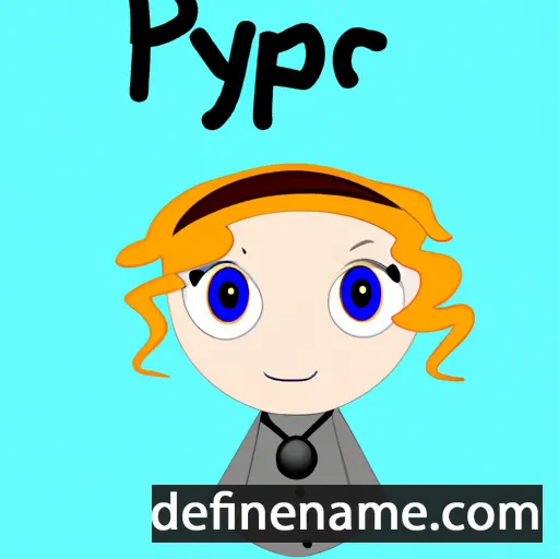 Pyper cartoon