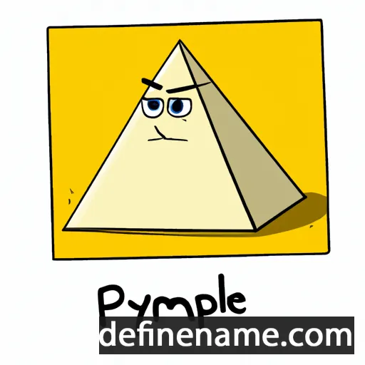 cartoon of the name Pyrame