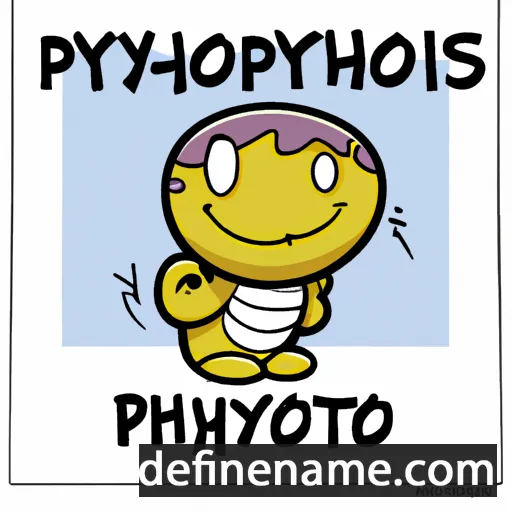 Pythodotus cartoon