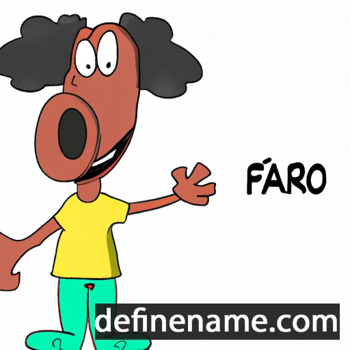 cartoon of the name Ráffo