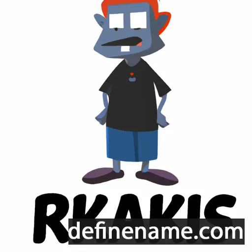 Rákis cartoon