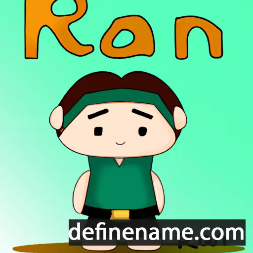 cartoon of the name Rán