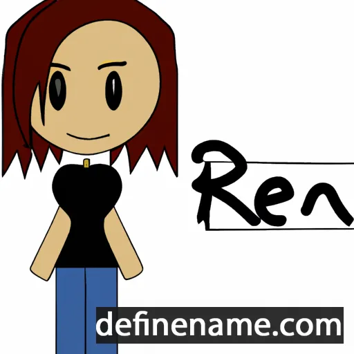 Raena cartoon