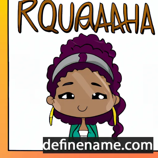 Raequanna cartoon