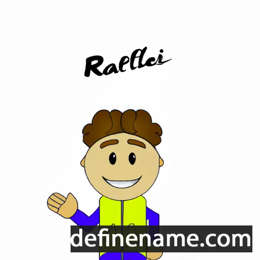 cartoon of the name Rafaelli