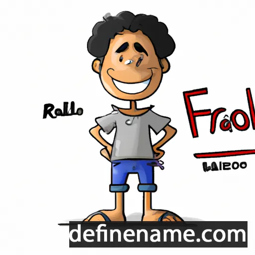 cartoon of the name Rafaelo