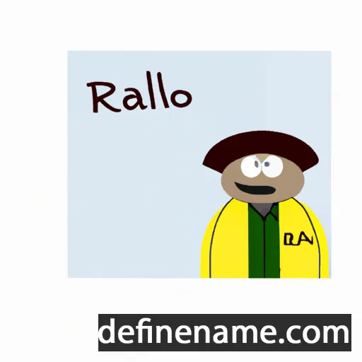 cartoon of the name Rafailo