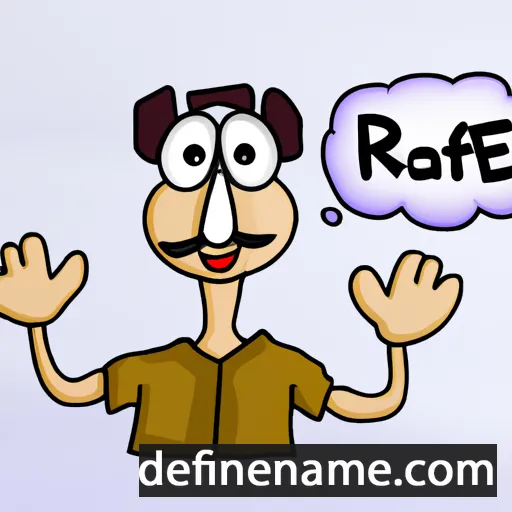 Rafet cartoon